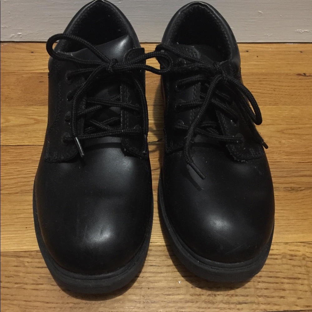 Men’s black dress shoes